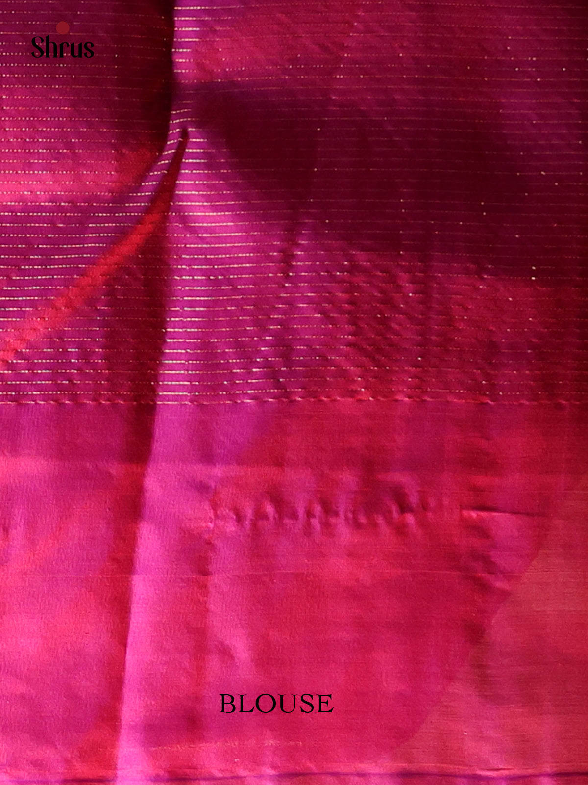 SunSet Orange & Majenta - Kanchipuram silk Saree - Shop on Shrus.com