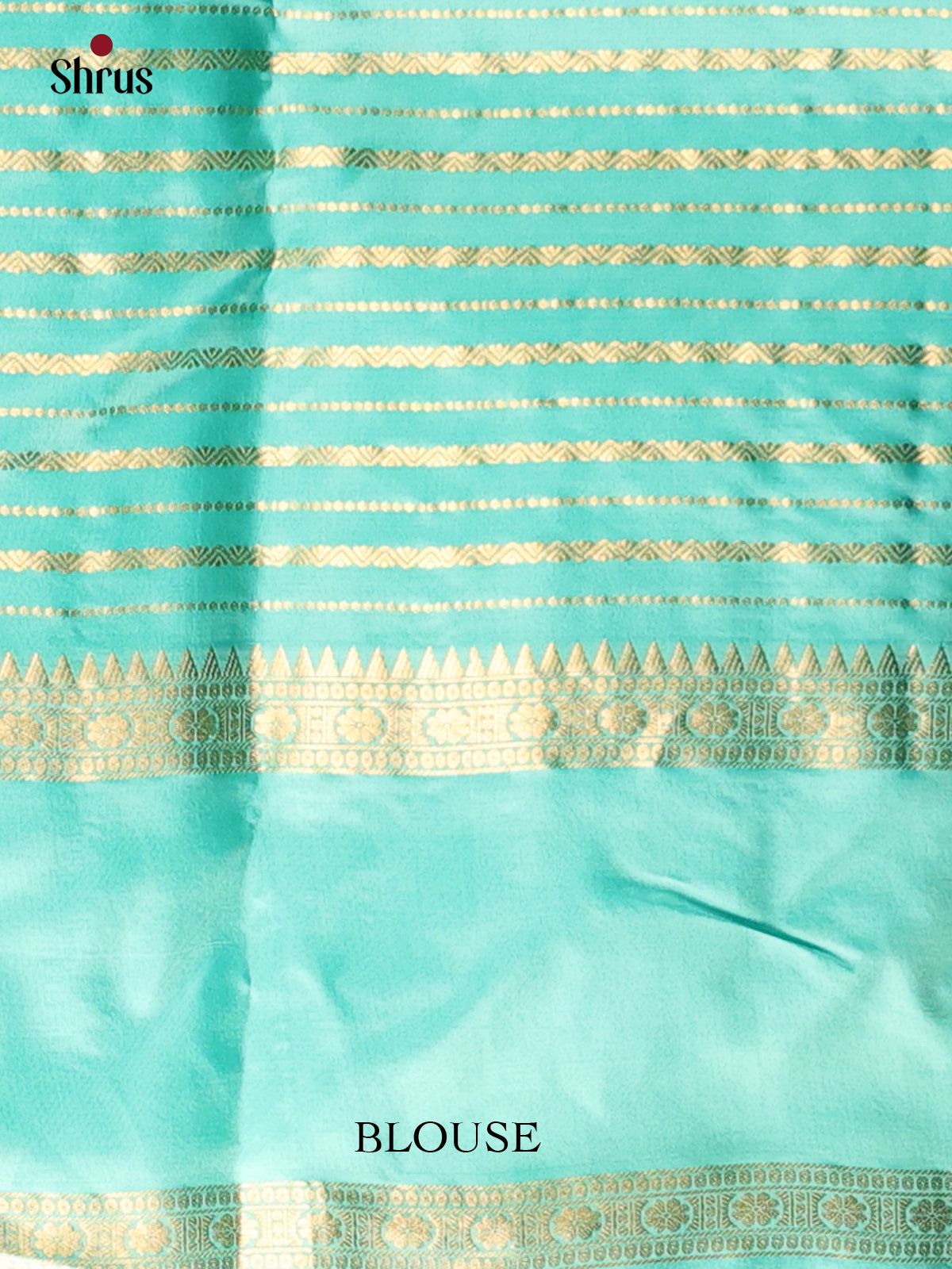 Violet & Teal - Kanchipuram silk Saree - Shop on Shrus.com