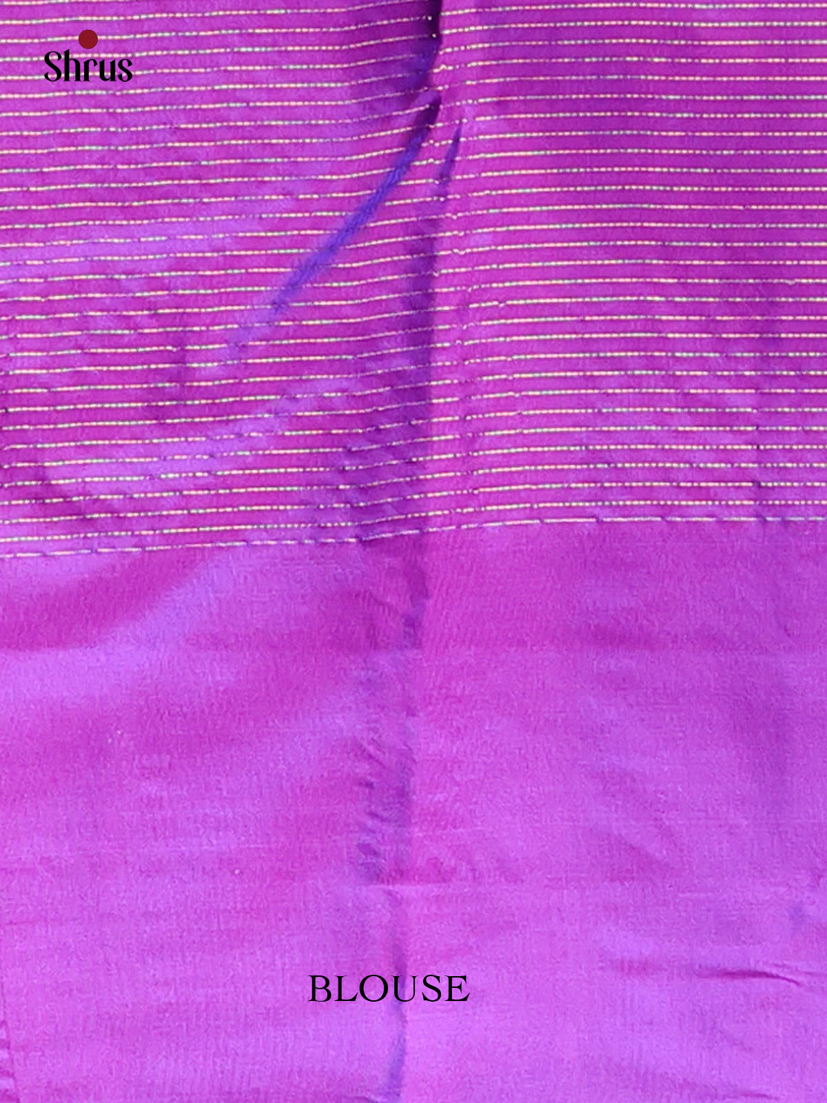 Green & Purple - Kanchipuram silk Saree - Shop on Shrus.com