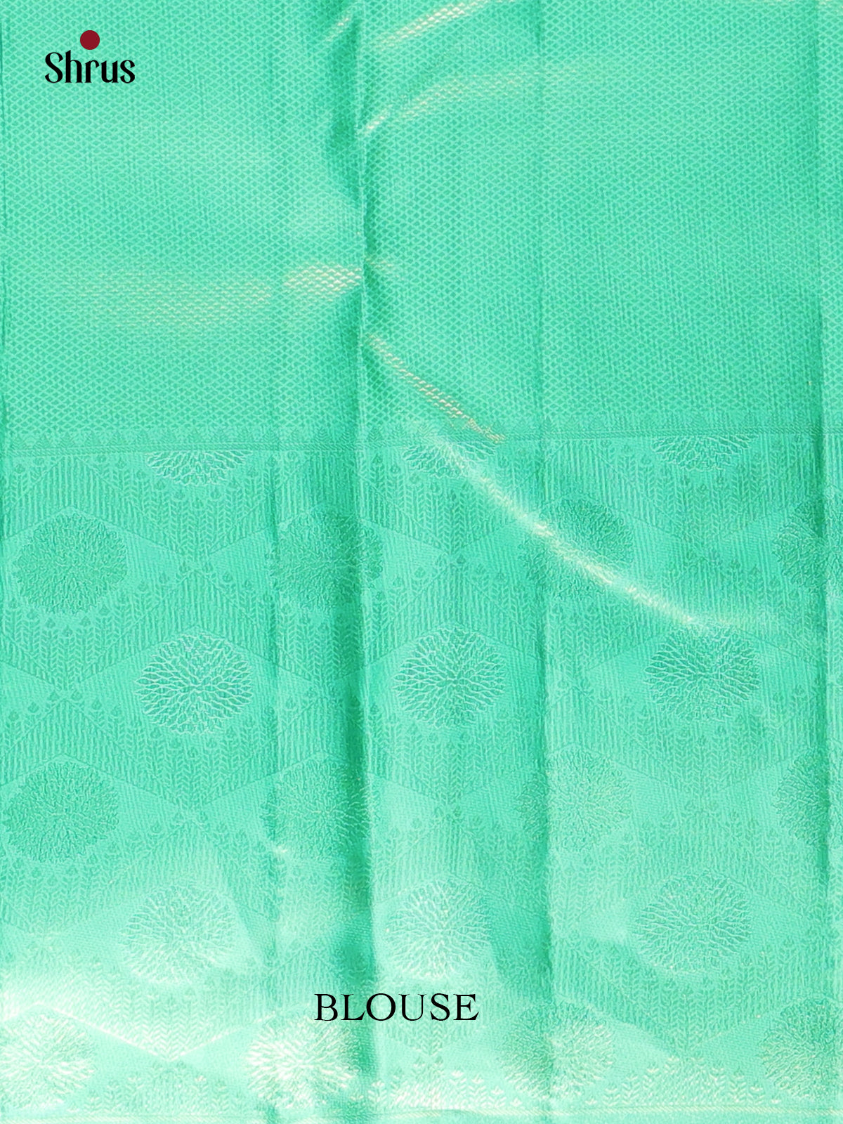 Pista Green and Green Kanchipuram silk Saree With Pure Zari Woven Brocade - Shop on Shrus.com