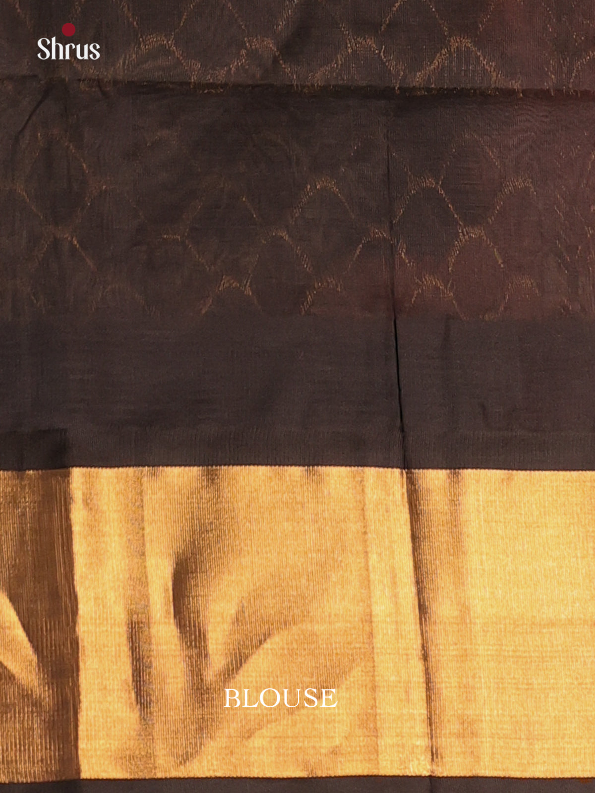 Pink & Black - Silk Cotton Saree - Shop on Shrus.com