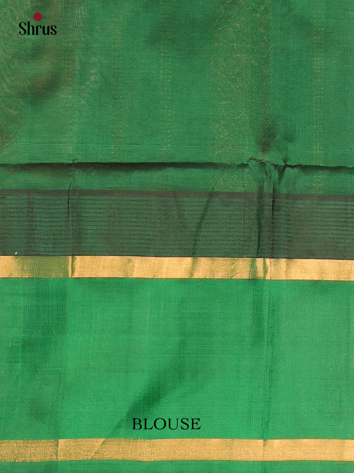 Mustard & Green - Silk Cotton Saree - Shop on Shrus.com