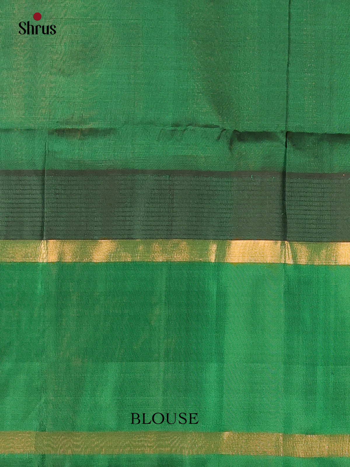Pink & Green - Silk Cotton Saree - Shop on Shrus.com