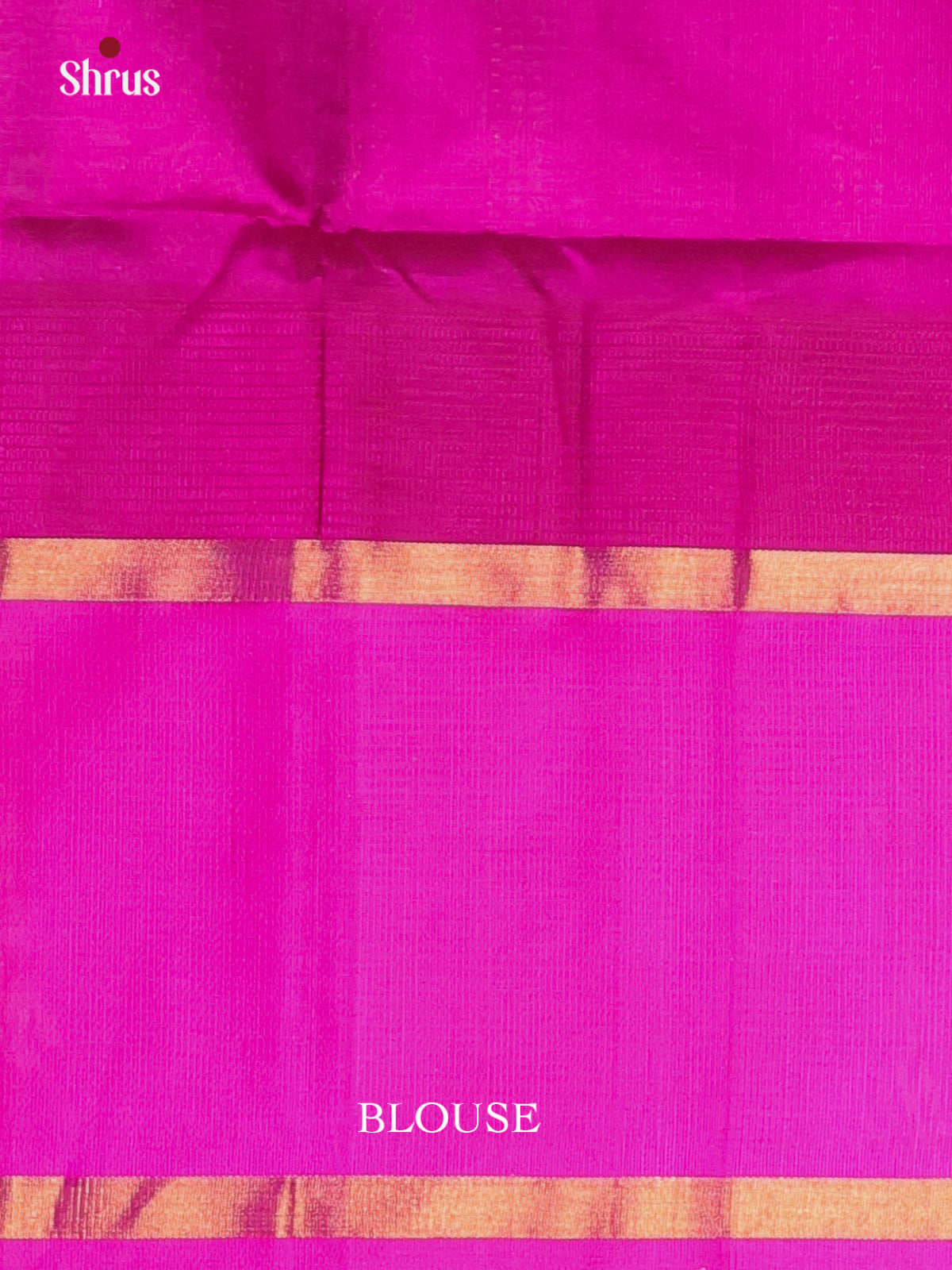 Sandal & Pink- Silk Cotton Saree - Shop on Shrus.com