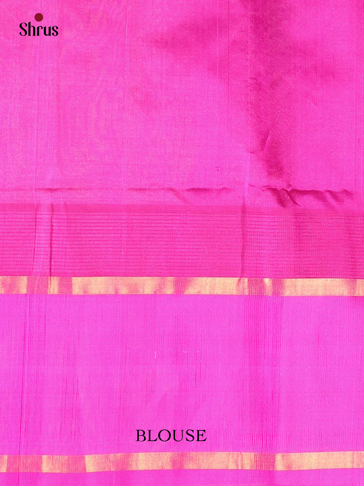 Beige & Pink - Silk Cotton Saree - Shop on Shrus.com