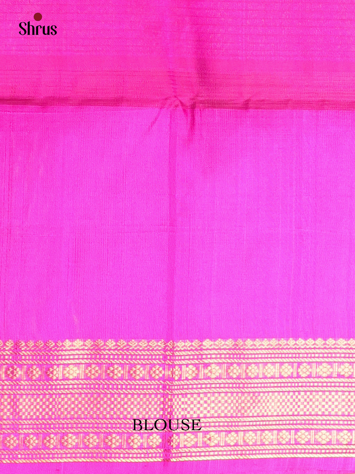 Green & Majenta - Silk Cotton Saree - Shop on Shrus.com