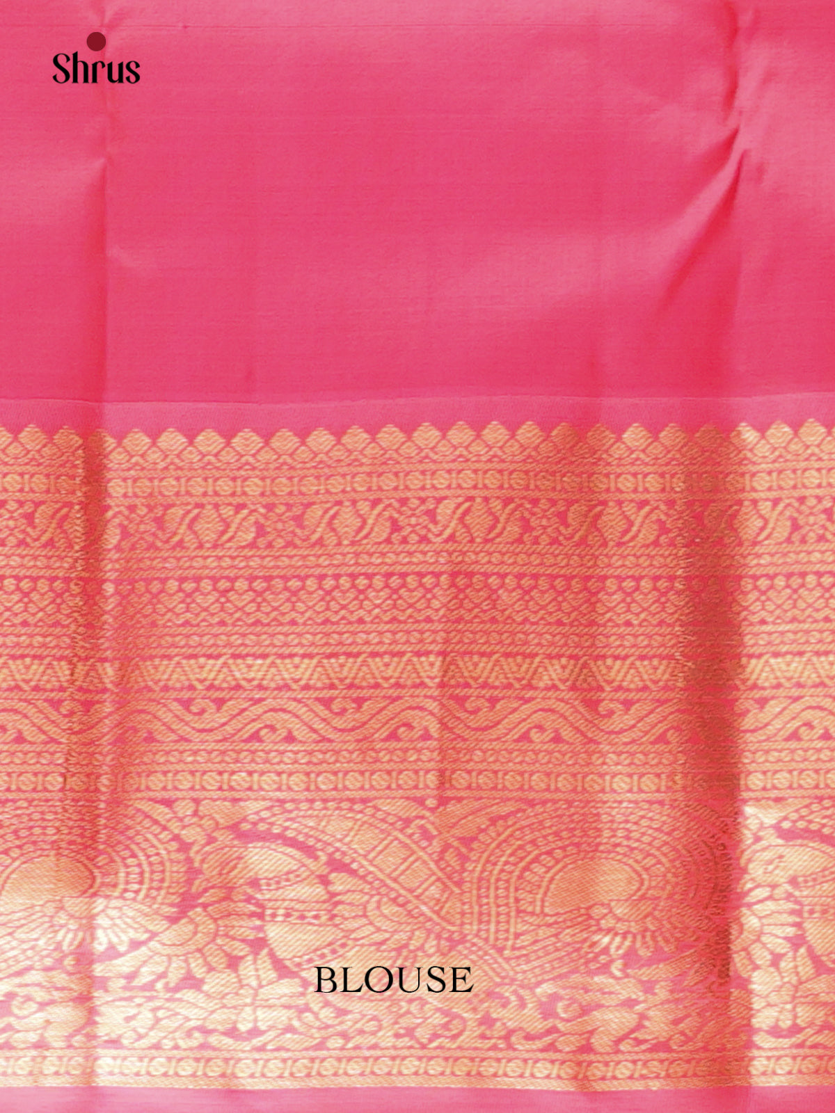 True Purple & Pink- Kanchipuram silk Saree - Shop on Shrus.com
