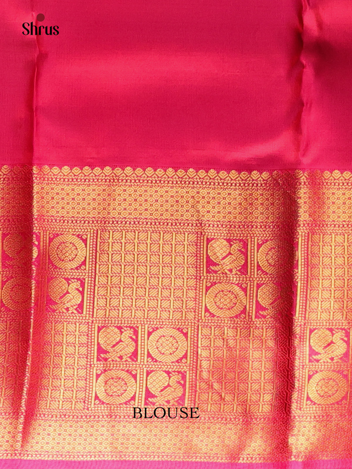 Green & Maroon - Kanchipuram silk Saree - Shop on Shrus.com