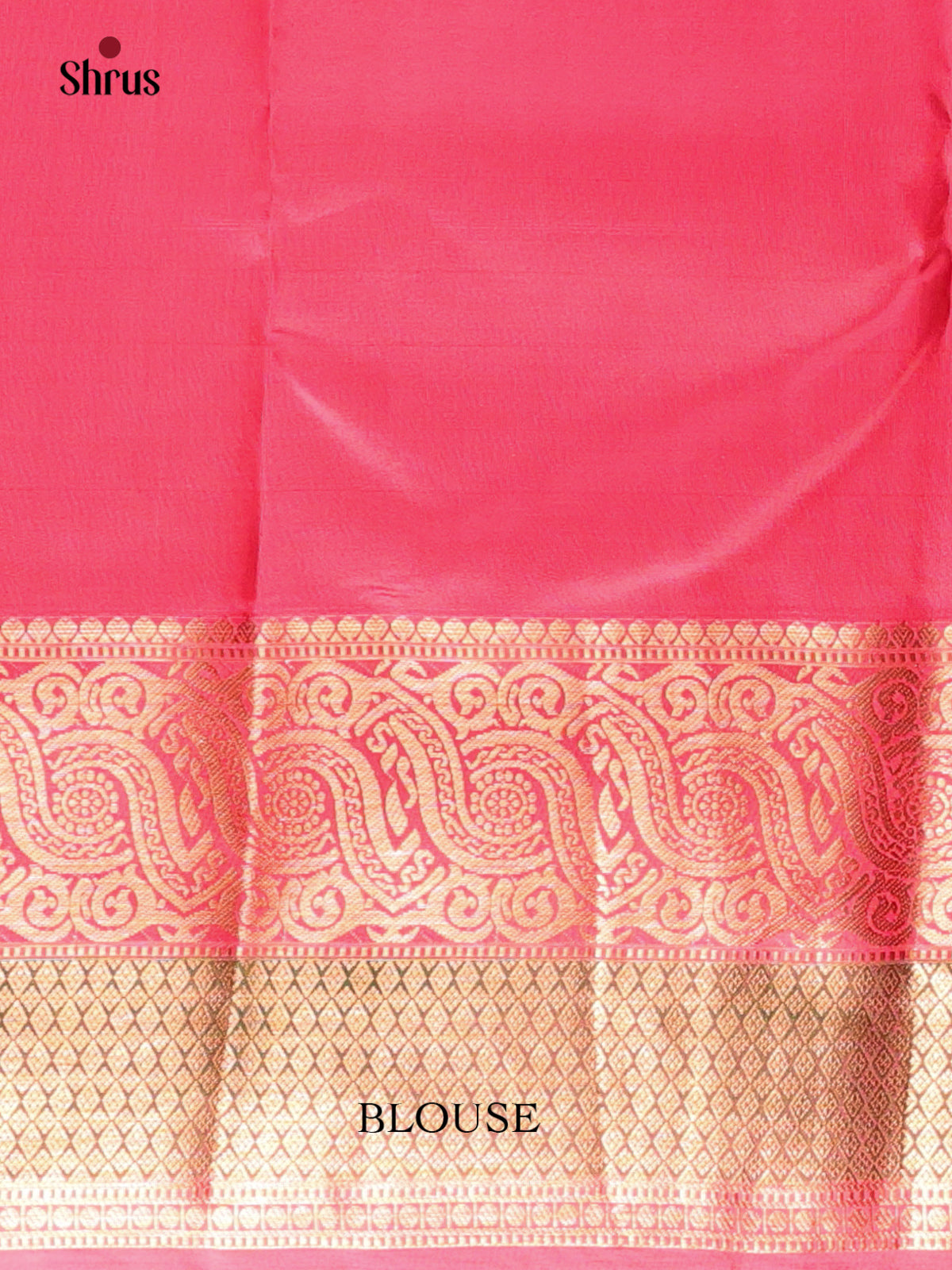 Pista Green & Pink- Kanchipuram silk Saree - Shop on Shrus.com