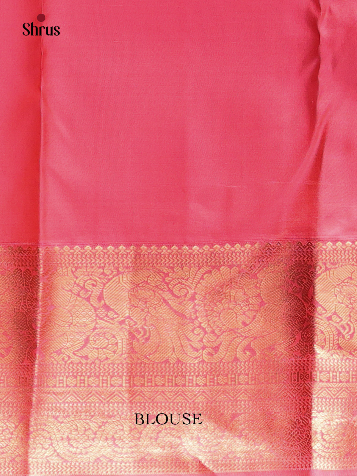 Green & Pink - Kanchipuram silk Saree - Shop on Shrus.com