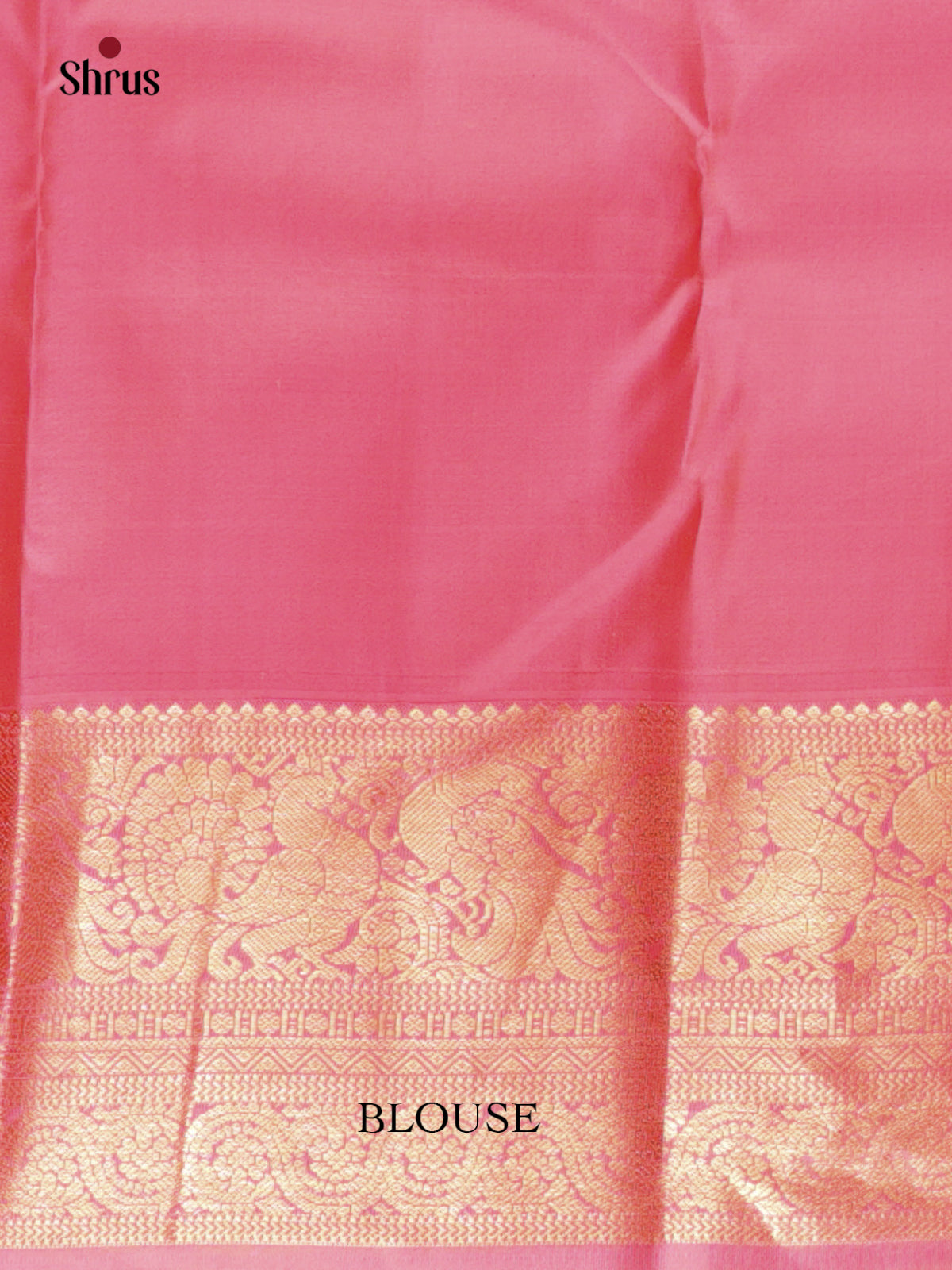 Purple & Pink - Kanchipuram silk Saree - Shop on Shrus.com