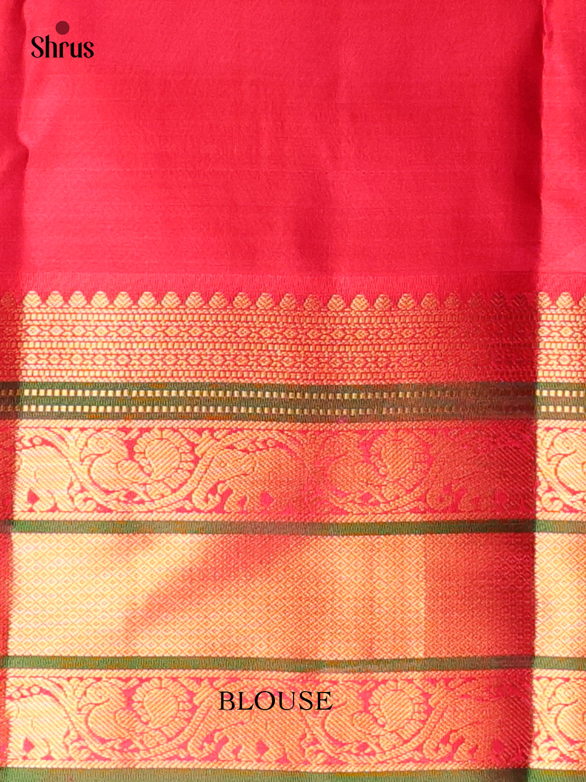Violet & Pink - Kanchipuram silk Saree - Shop on Shrus.com