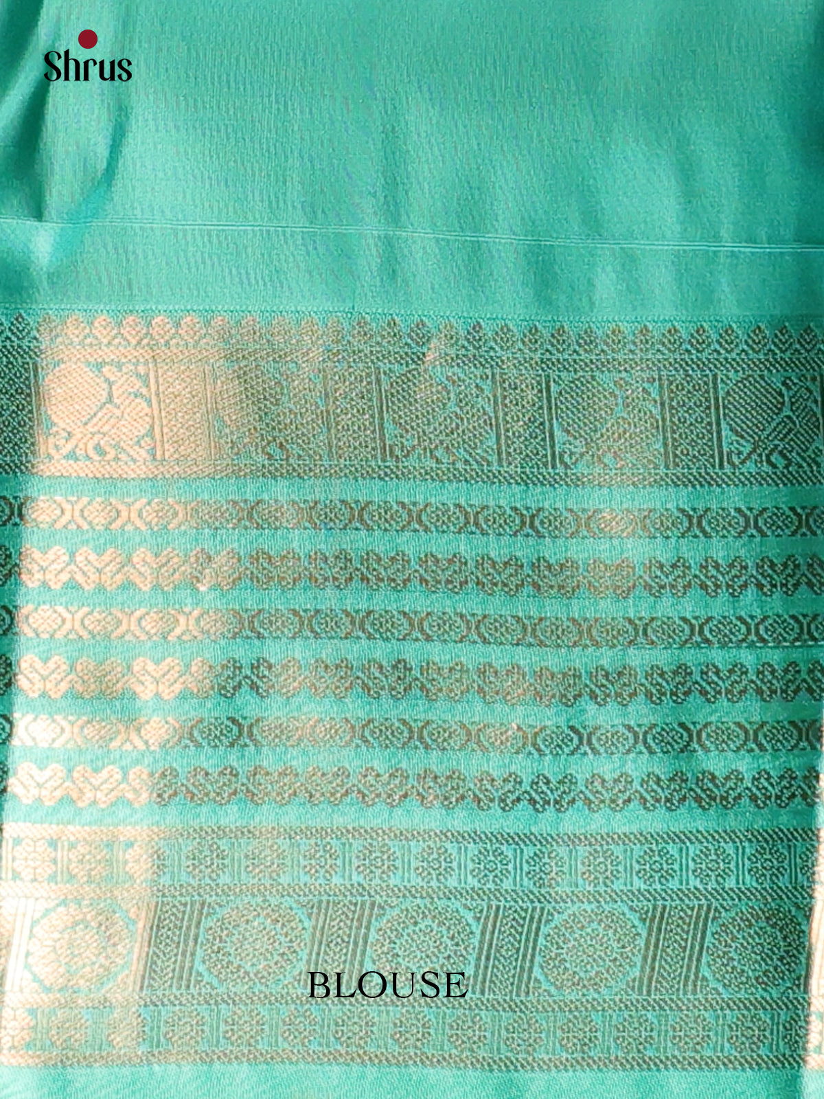 Orange & Green- Kanchipuram silk Saree - Shop on Shrus.com