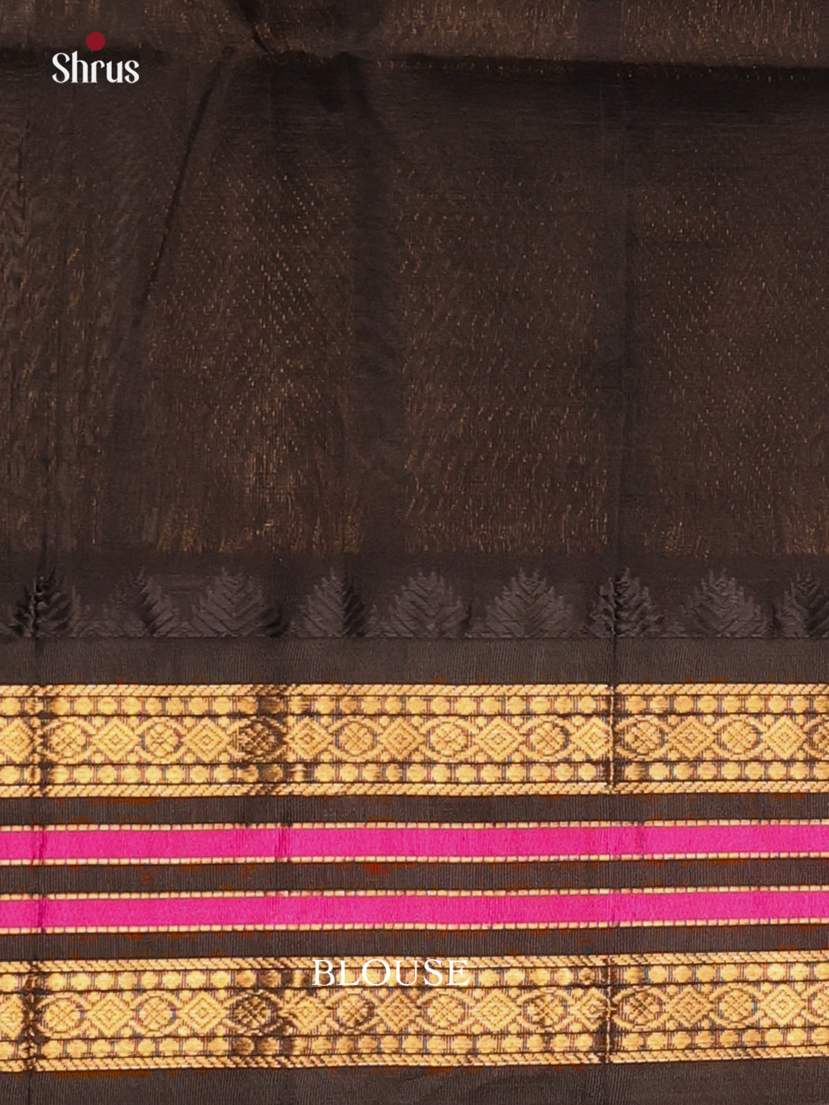 Red & Black - Silk Cotton Saree - Shop on Shrus.com