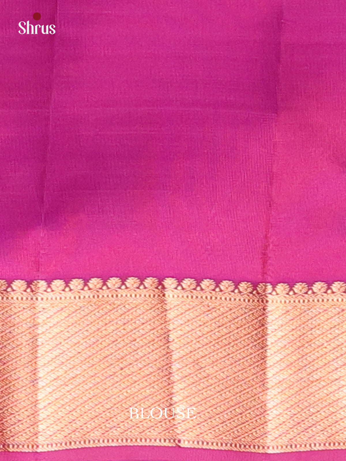 Green & Majenta - Kanchipuram-halfpure Saree - Shop on Shrus.com