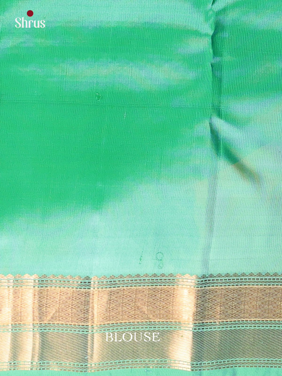 Brown & Green - Kanchipuram-halfpure Saree - Shop on Shrus.com