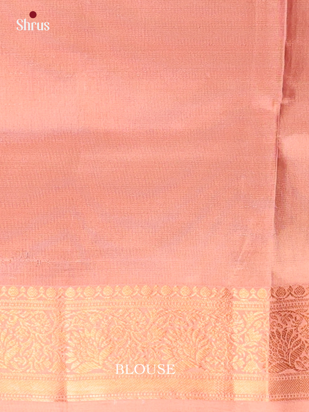 Green & dusty Pink - Kanchipuram-halfpure Saree - Shop on Shrus.com