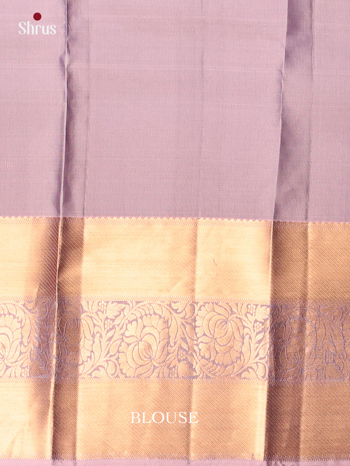 Violet & Lavender - Kanchipuram-halfpure Saree - Shop on Shrus.com