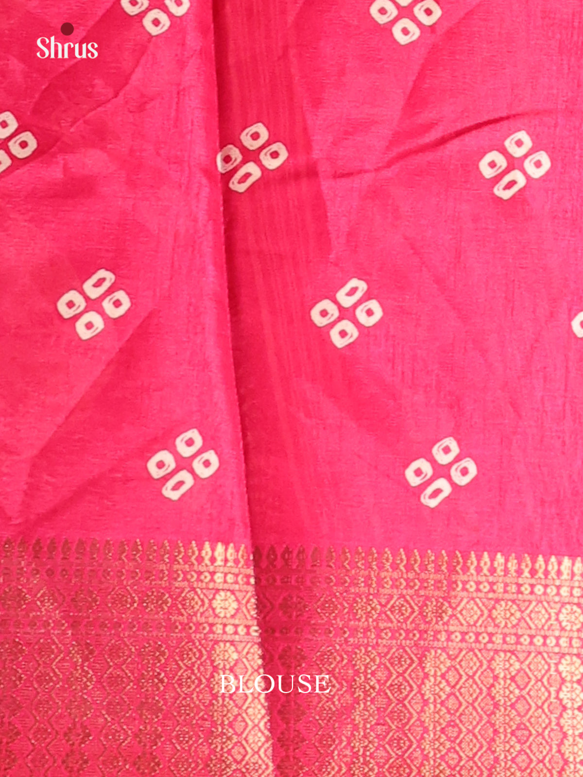 Pink - Semi Crepe Saree - Shop on Shrus.com