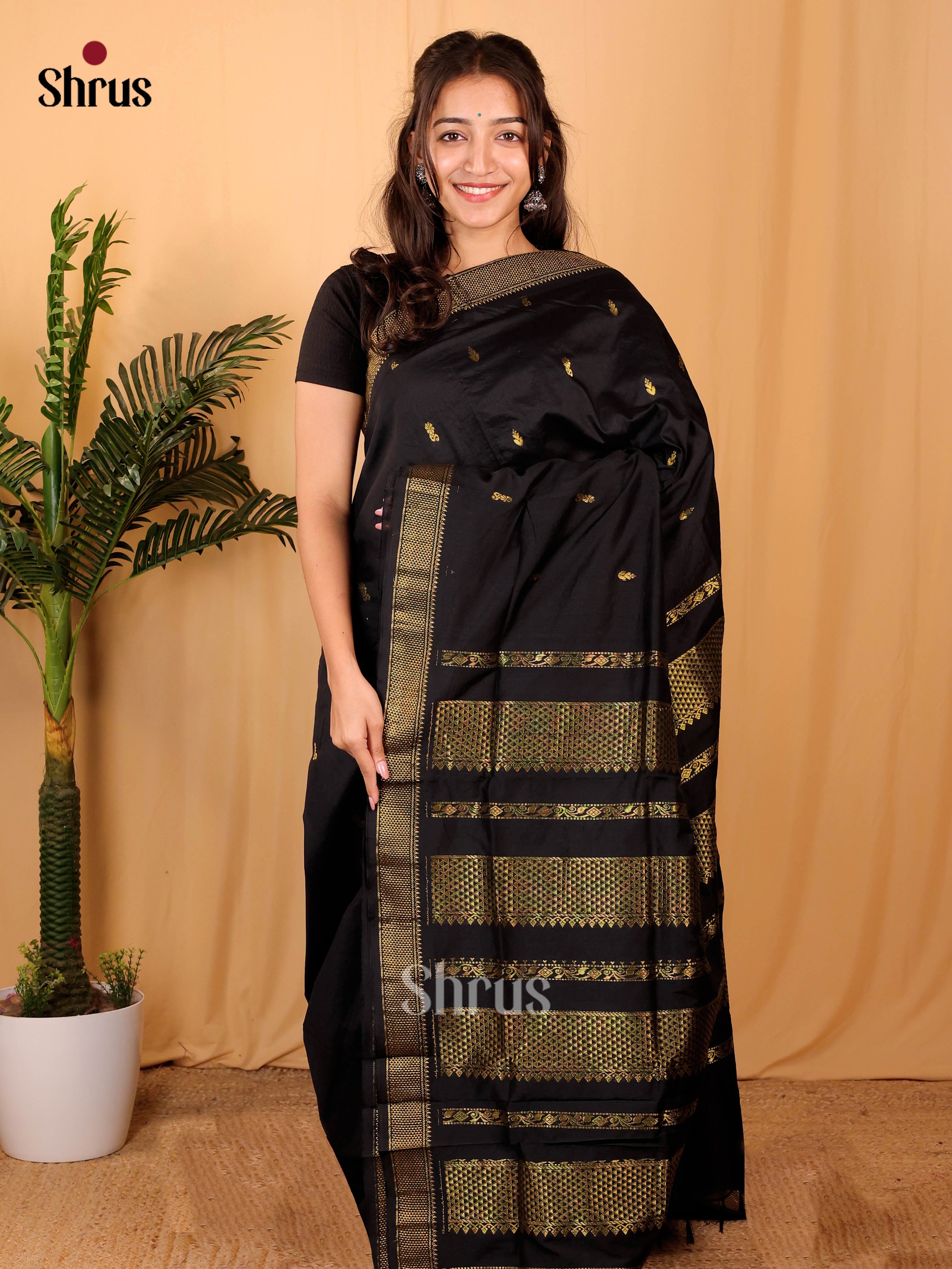 DAS21005 - Kalyani Cotton Saree - Shop on Shrus.com
