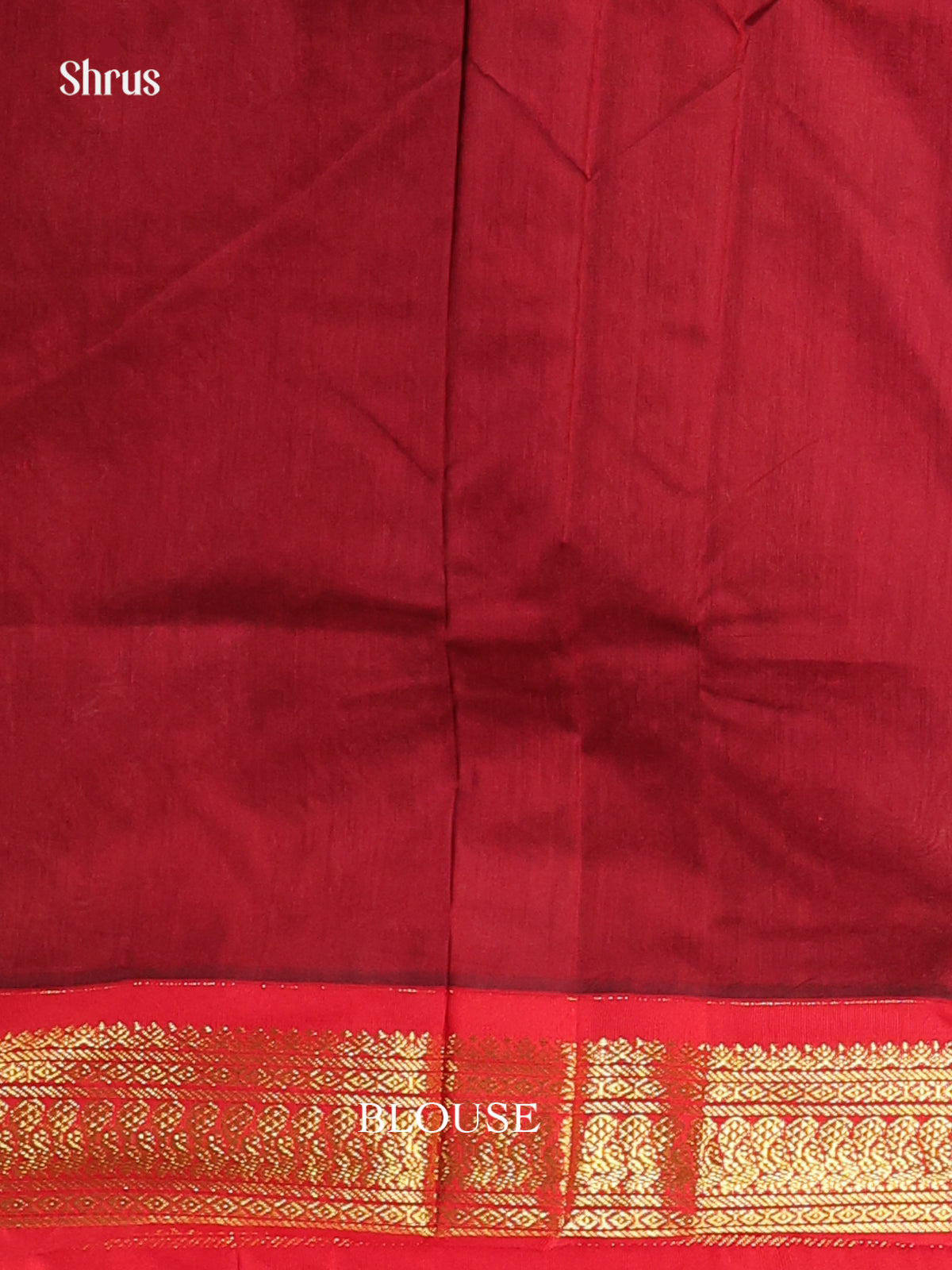 Peacock Green & Maroon - Kalyani Cotton Saree - Shop on Shrus.com