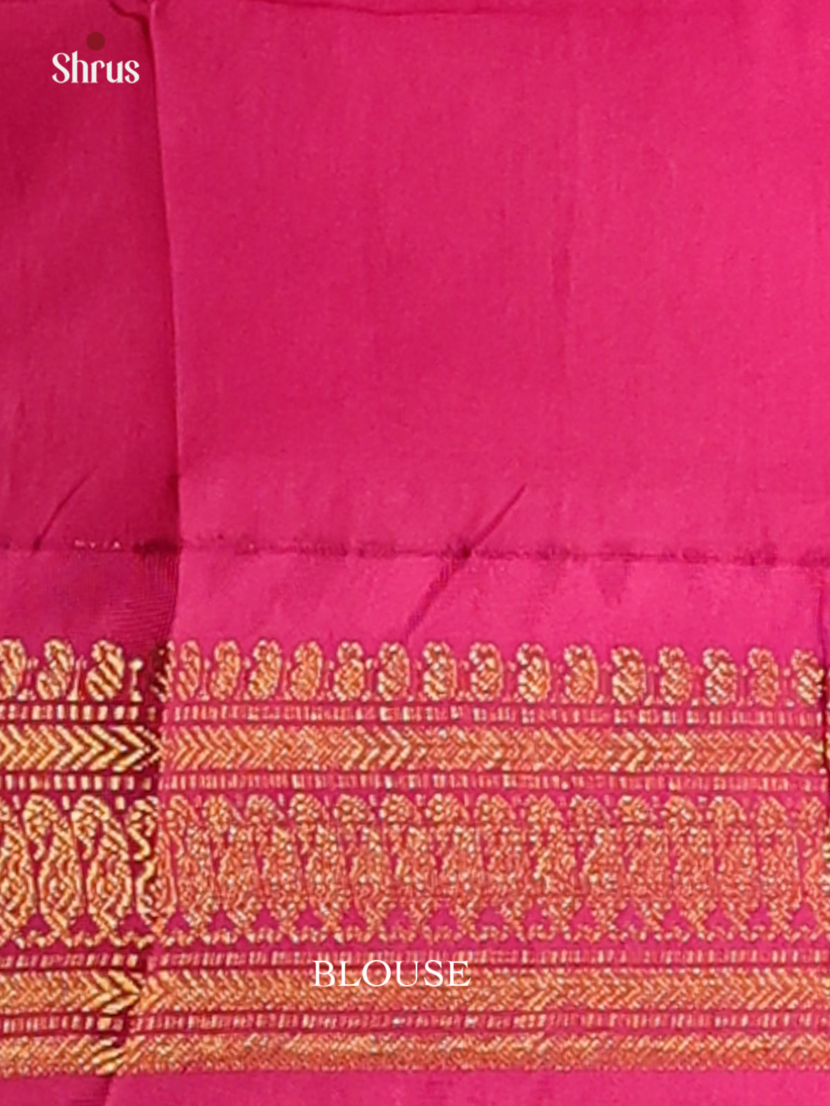 Baby Pink & Pink - Kalyani Cotton Saree - Shop on Shrus.com