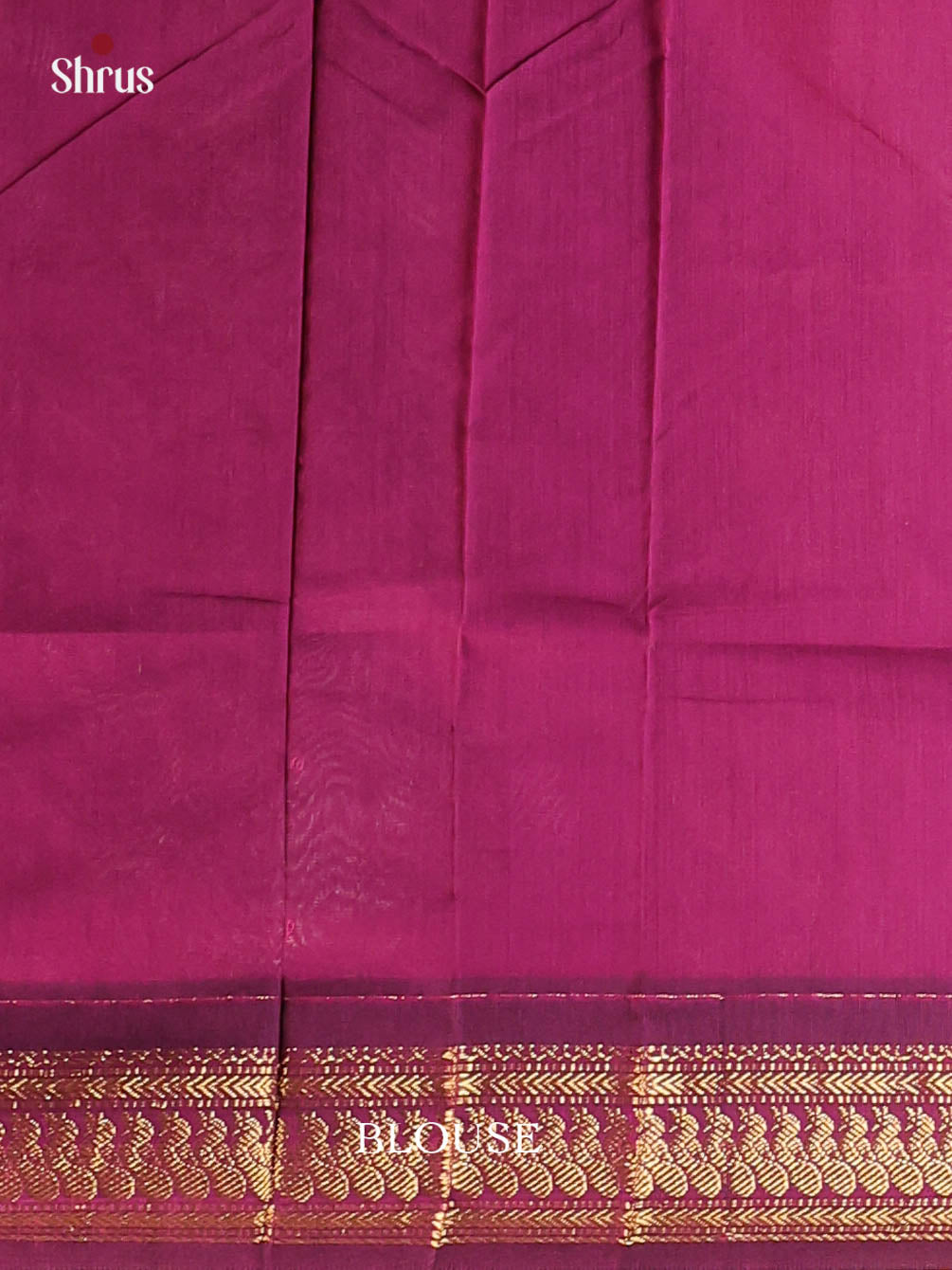 Green & Purple- Kalyani Cotton Saree - Shop on Shrus.com