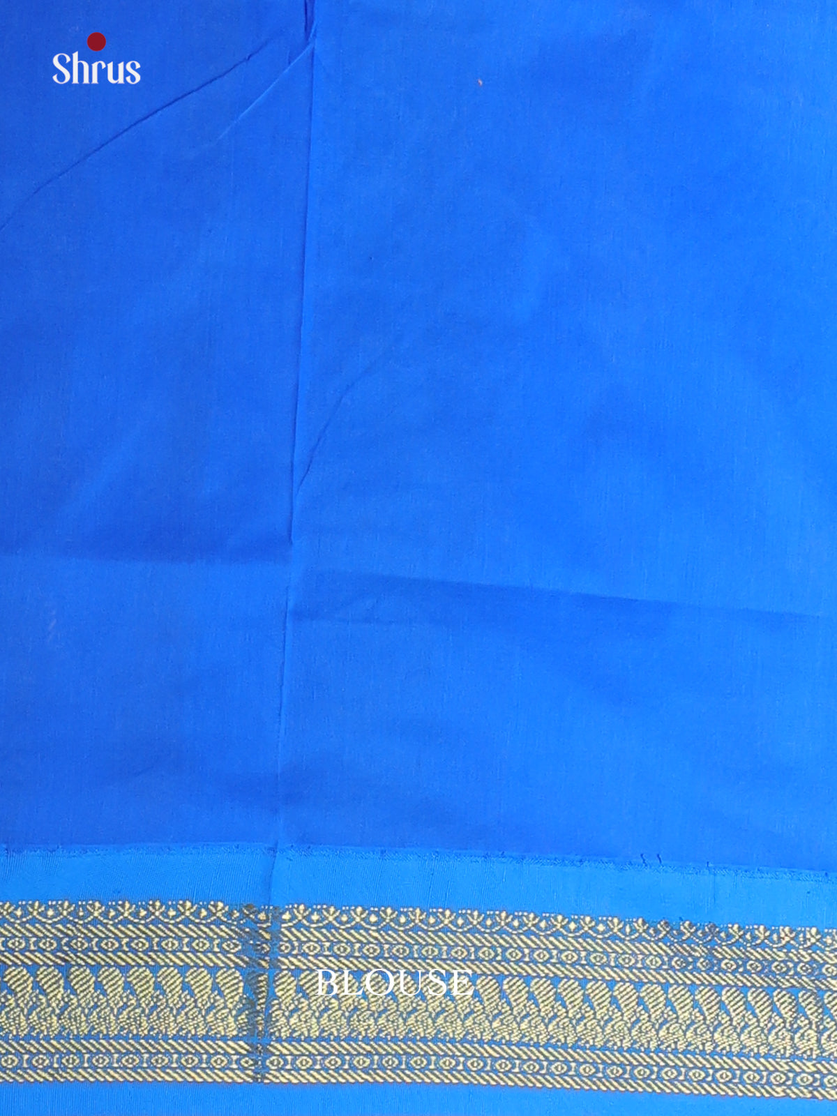 Grey & Blue - Kalyani Cotton Saree - Shop on Shrus.com