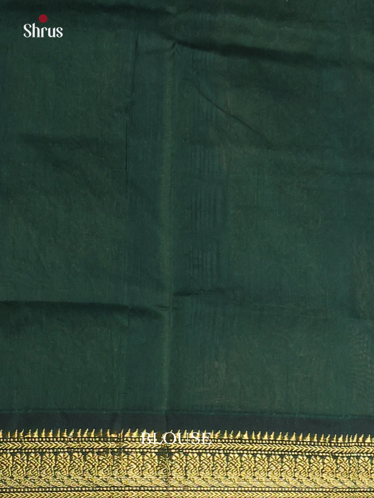 Maroon & Green - Kalyani Cotton Saree - Shop on Shrus.com