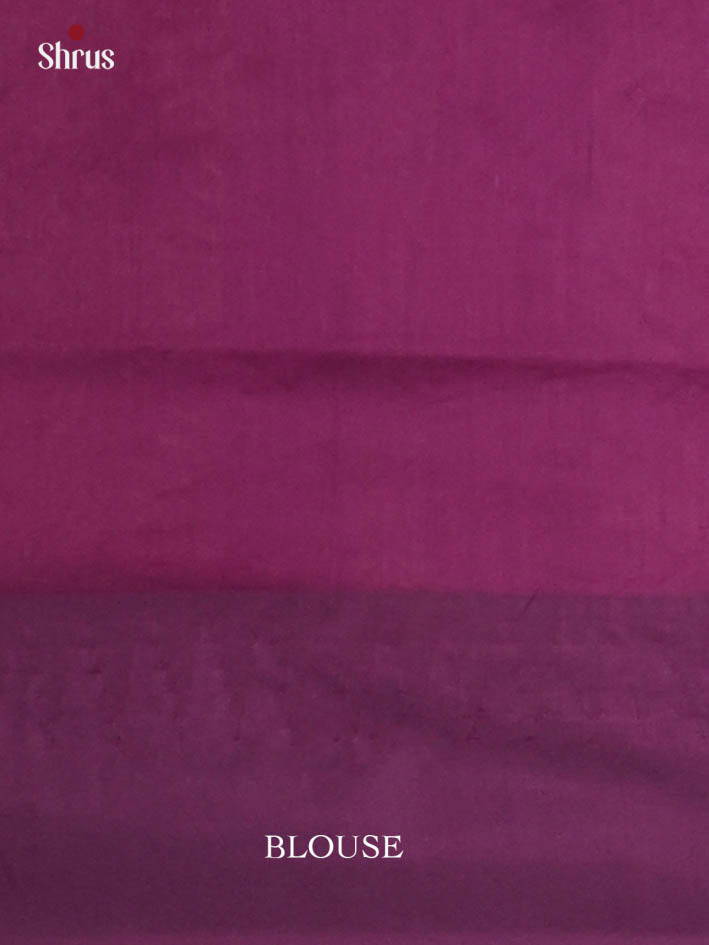 Lite Brown & Purple - Kalyani Cotton Saree - Shop on Shrus.com