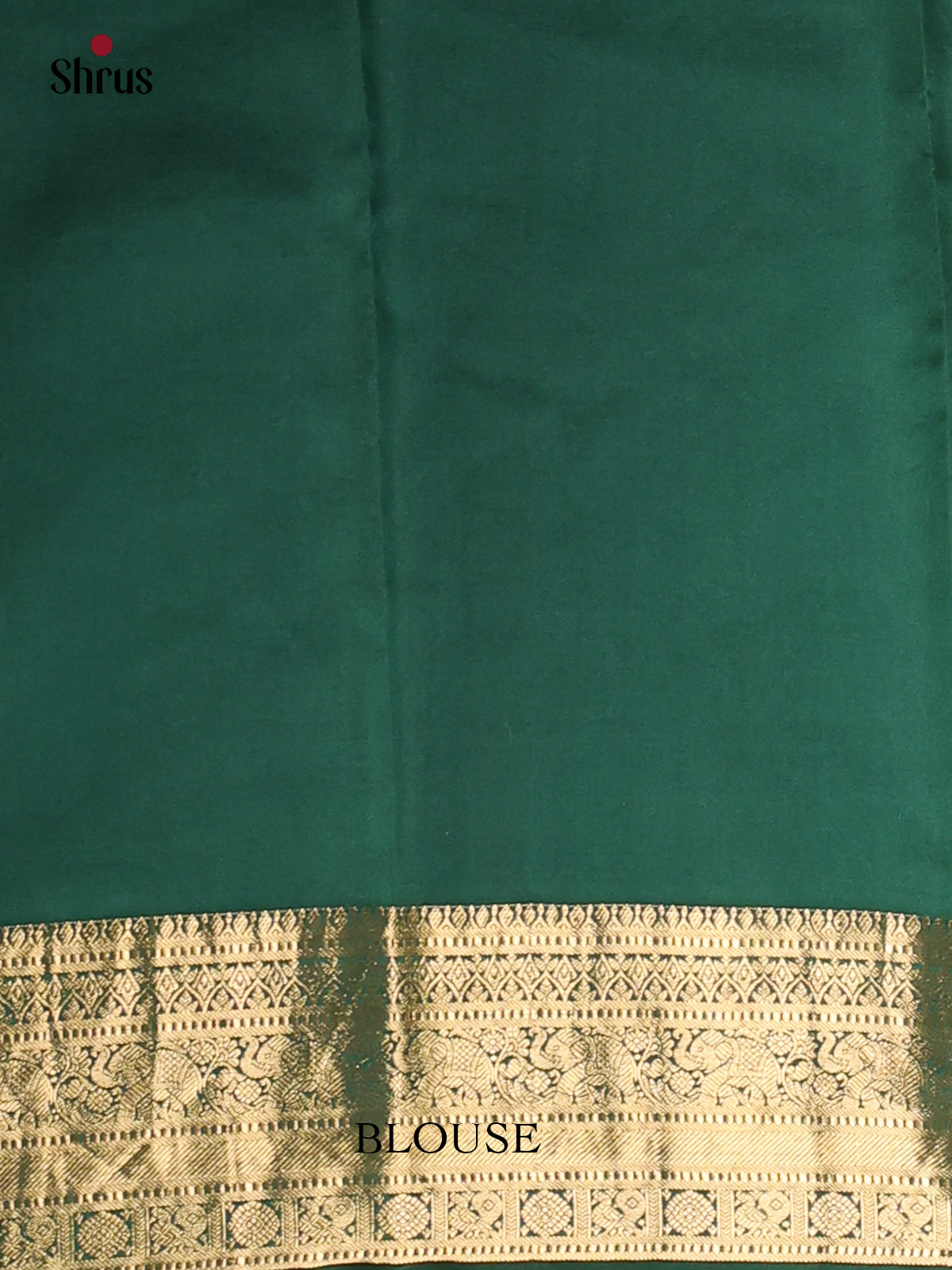 Pastel Green & Green - Kanchipuram silk Saree - Shop on Shrus.com