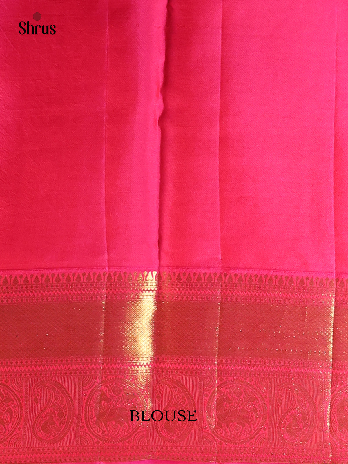 Lite Blue and pink Kanchipuram silk Saree With Beautiful Floral Prints-3