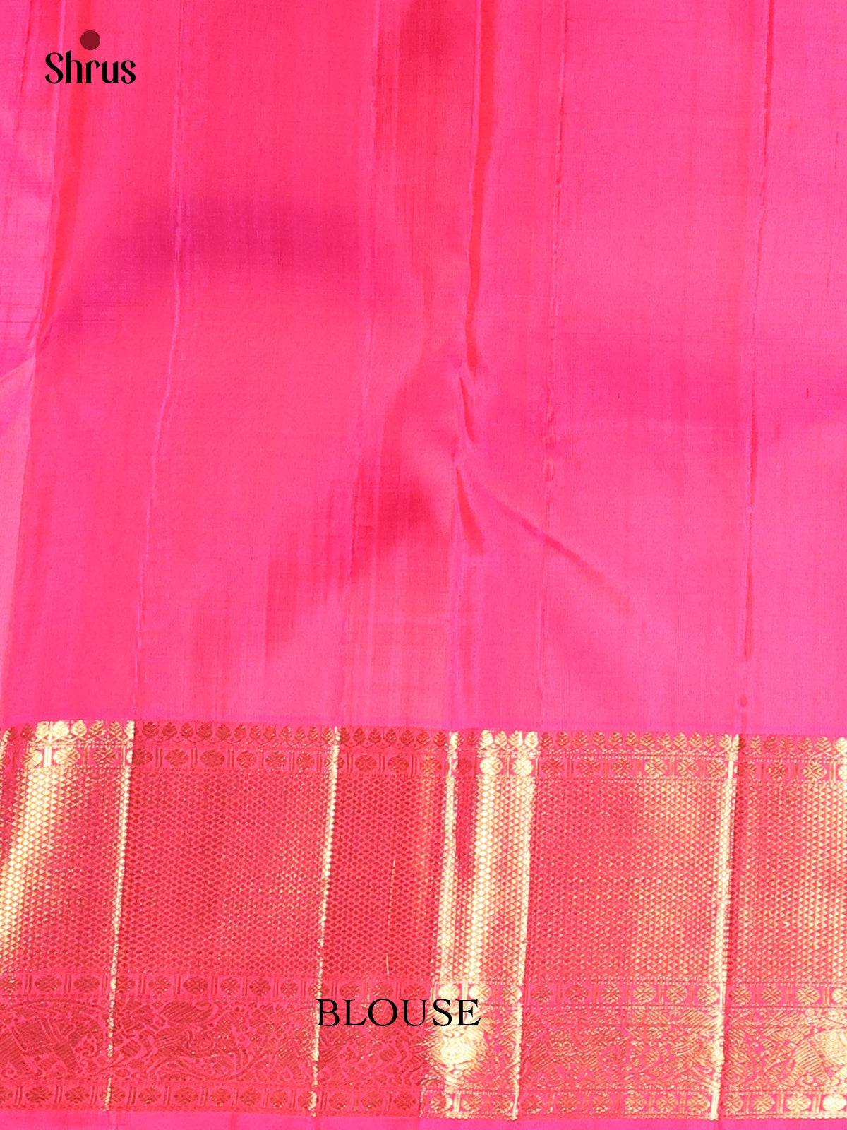 Violet & Pink - Kanchipuram silk Saree - Shop on Shrus.com