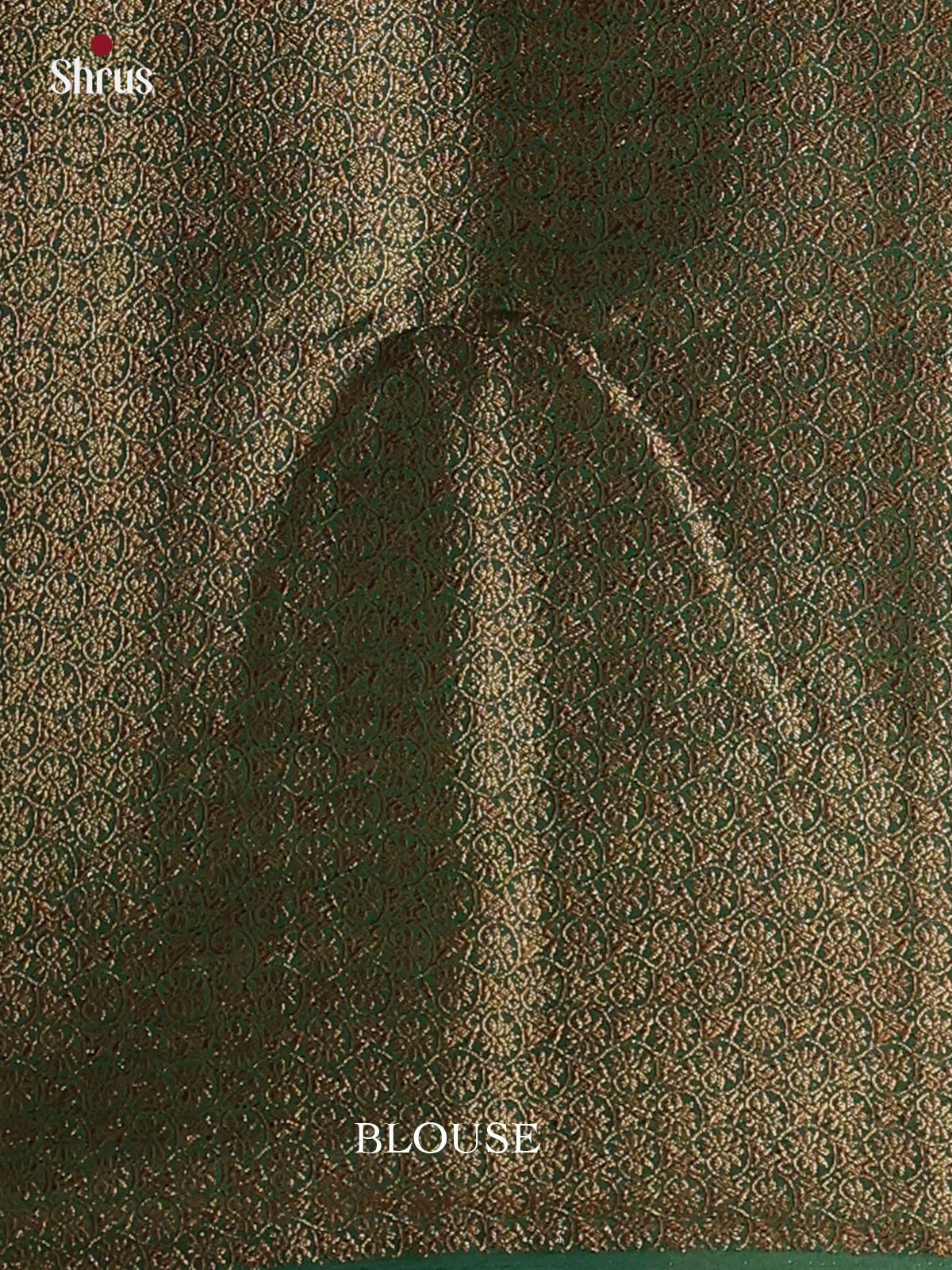 Maroon & Green - Semi Jute Saree - Shop on Shrus.com