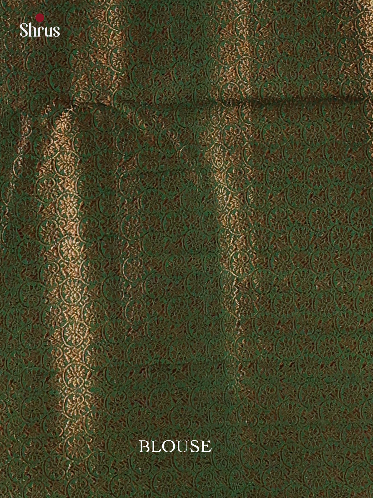 Chutney Green & Green - Semi Jute Saree - Shop on Shrus.com