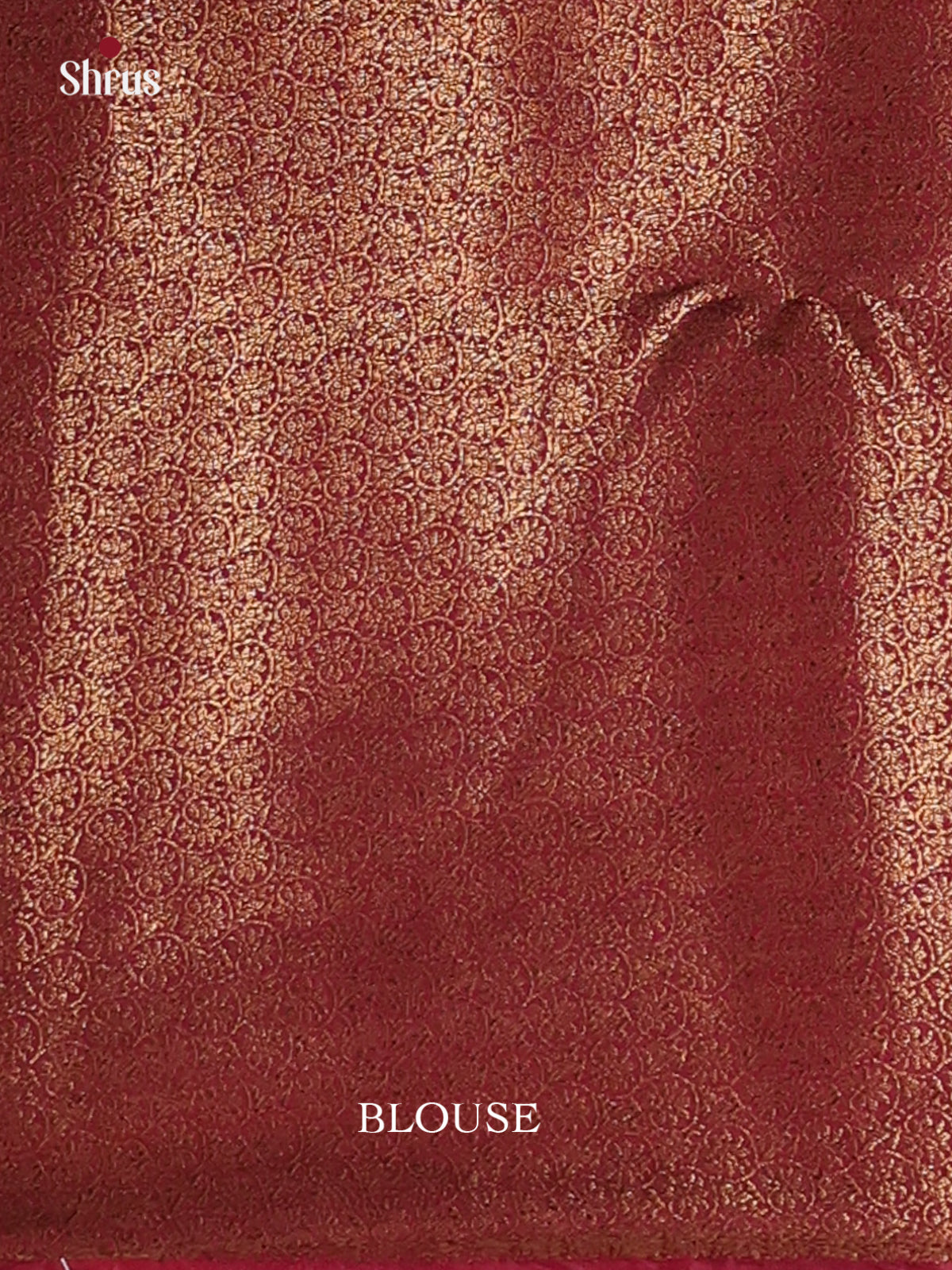 Grey & Maroon - Semi Jute Saree - Shop on Shrus.com