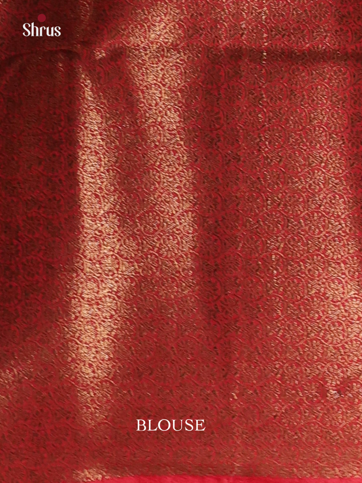 Olive Green & Maroon - Semi Jute Saree - Shop on Shrus.com