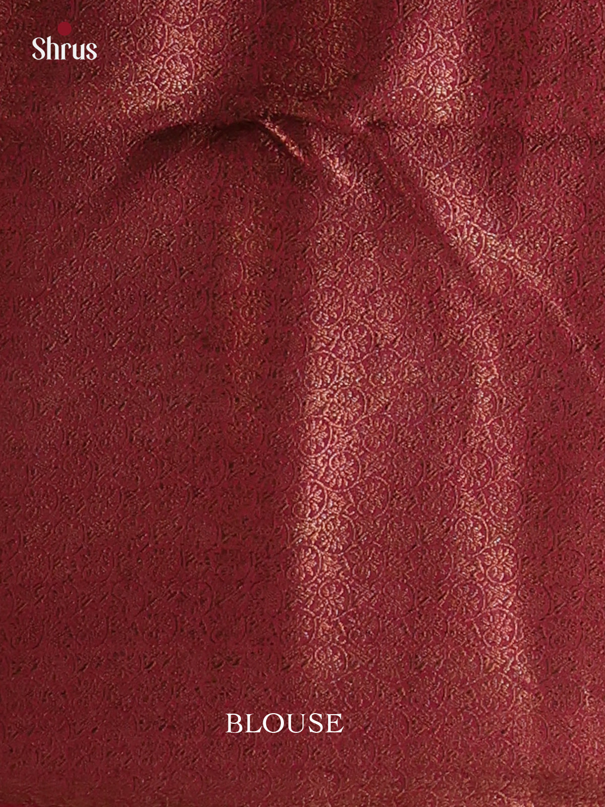 Green & Maroon - Semi Jute Saree - Shop on Shrus.com