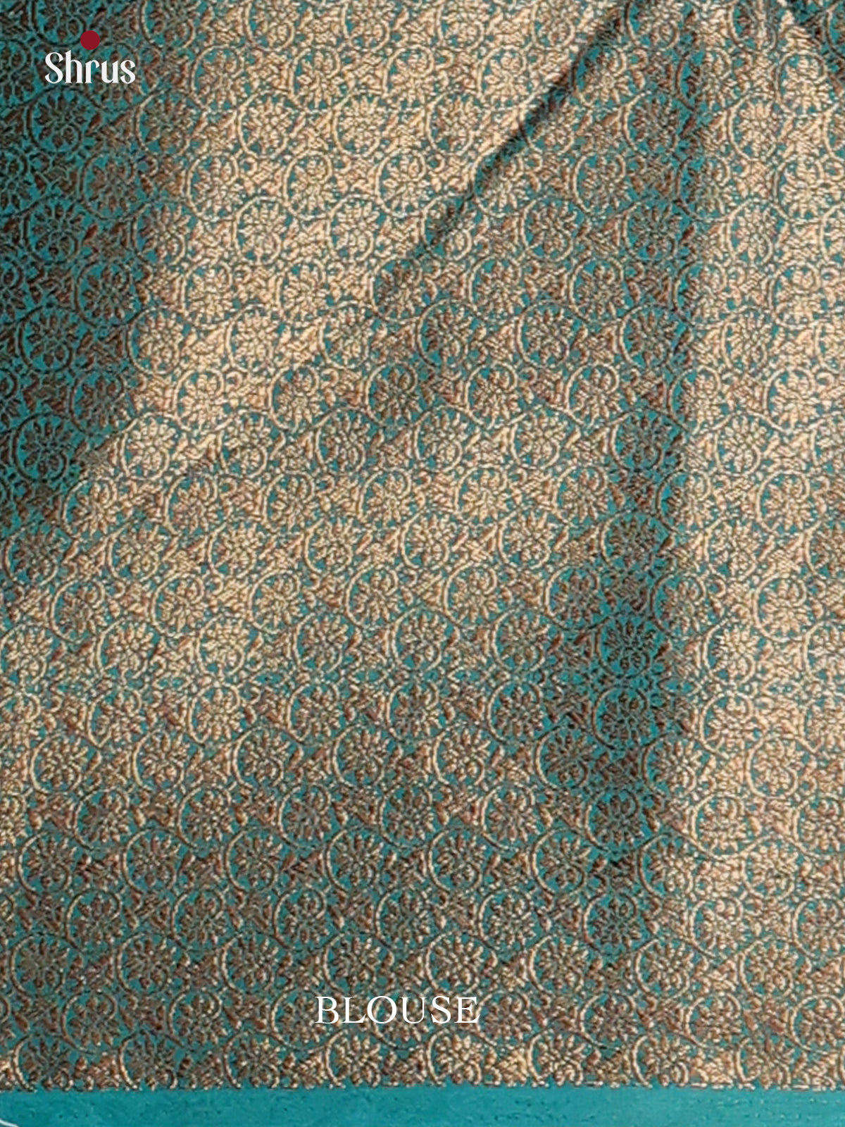 Maroon & Blue - Semi Jute Saree - Shop on Shrus.com