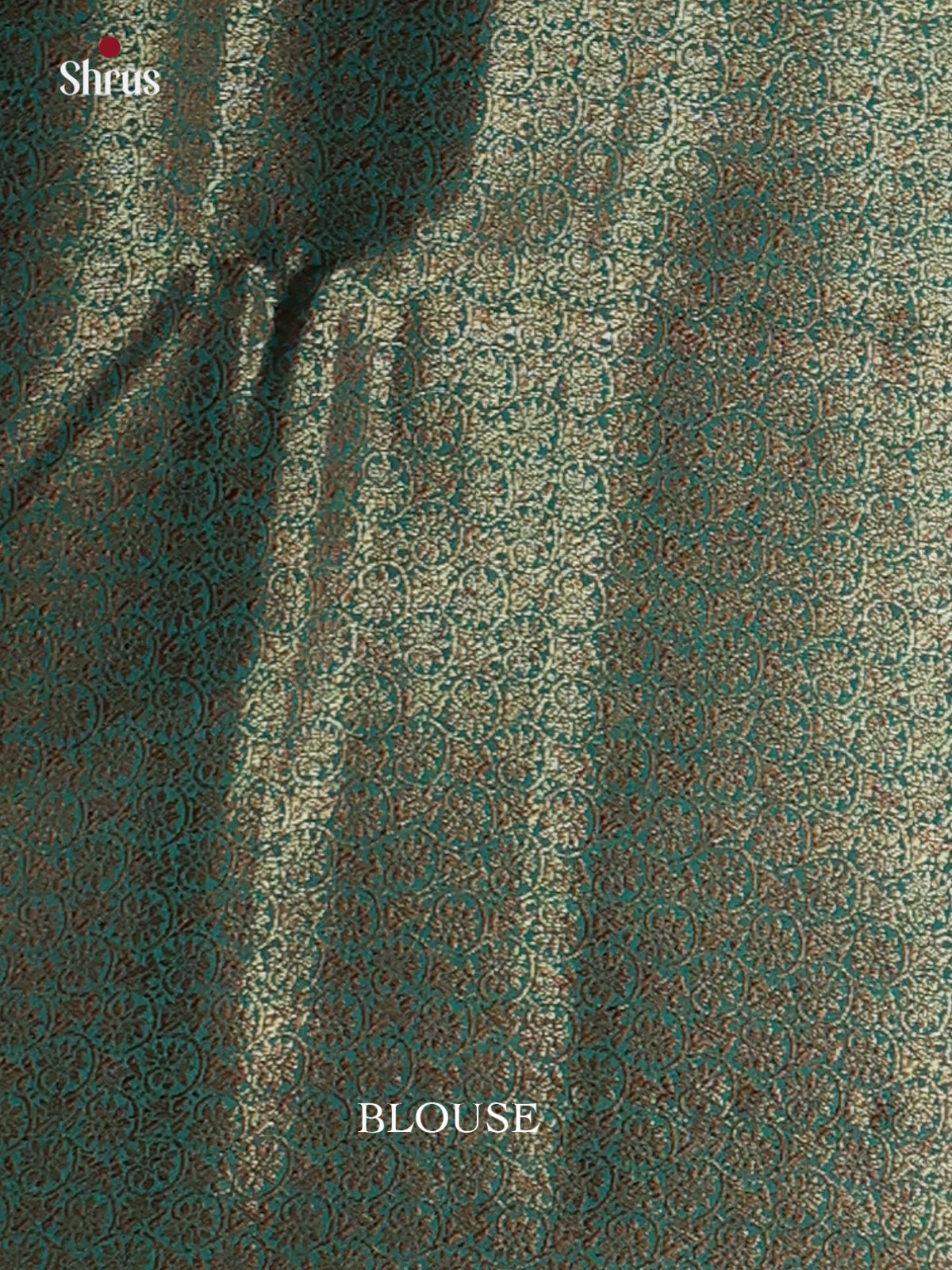 Maroon & Teal - Semi Jute Saree - Shop on Shrus.com