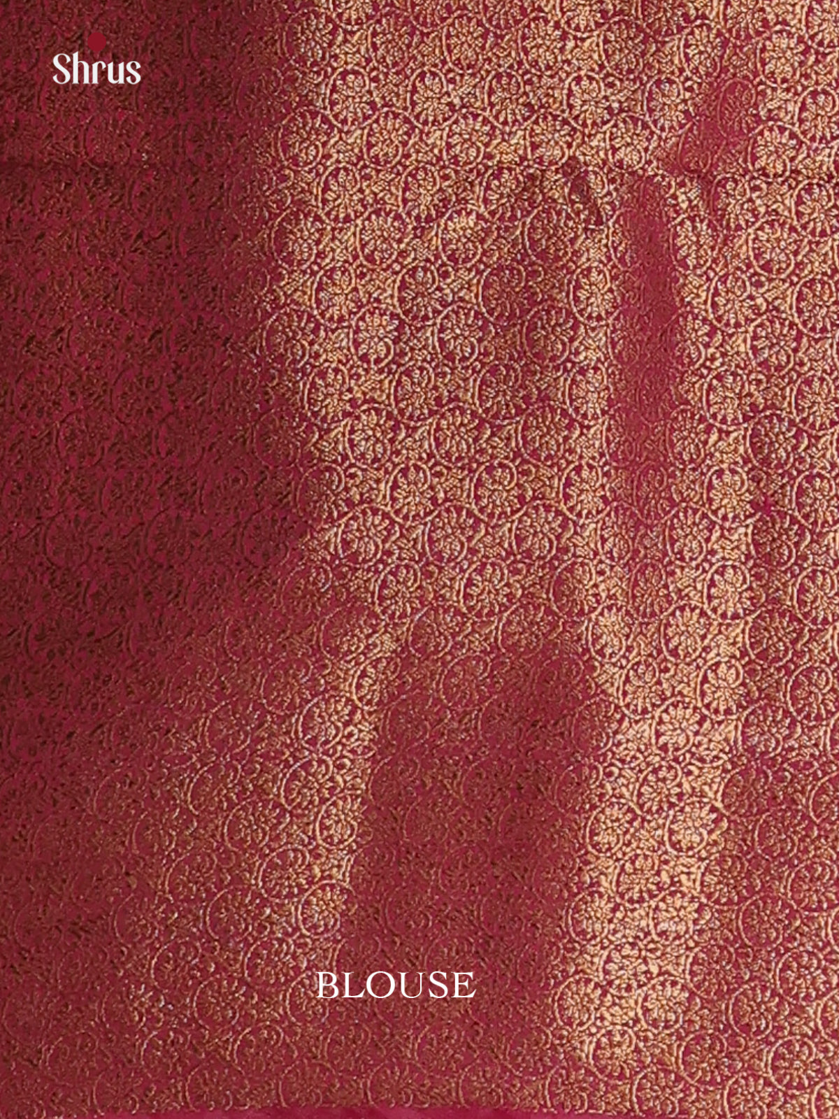 Green & Maroon - Semi Jute Saree - Shop on Shrus.com