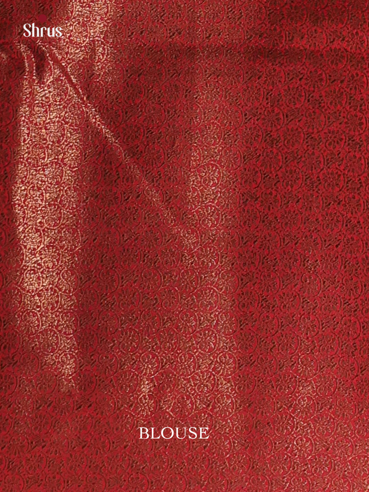 Green & Red - Semi Jute Saree - Shop on Shrus.com