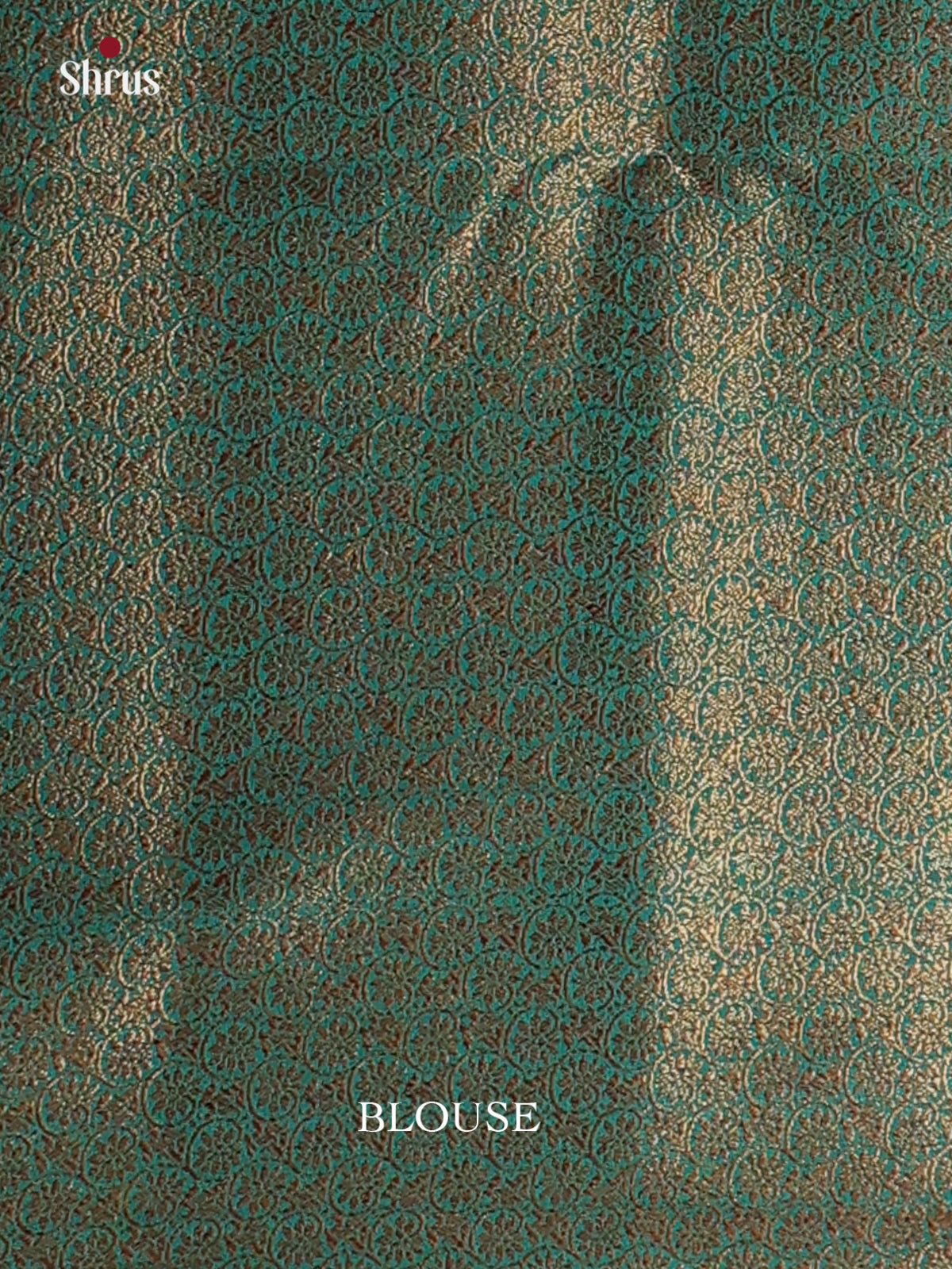 Maroon & Teal Blue- Semi Jute Saree - Shop on Shrus.com