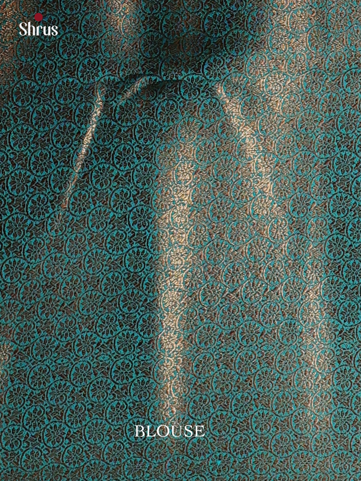 Maroon & Blue - Semi Jute Saree - Shop on Shrus.com