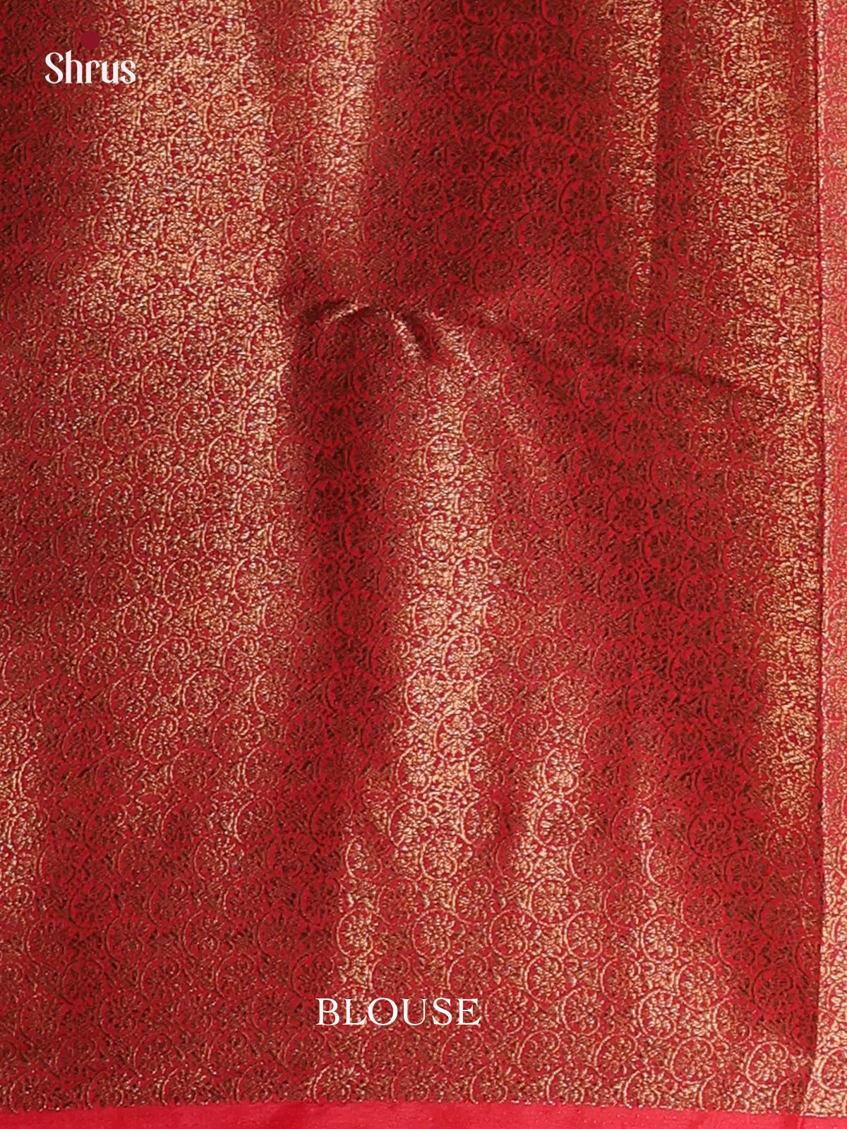 Green & Red - Semi Jute Saree - Shop on Shrus.com