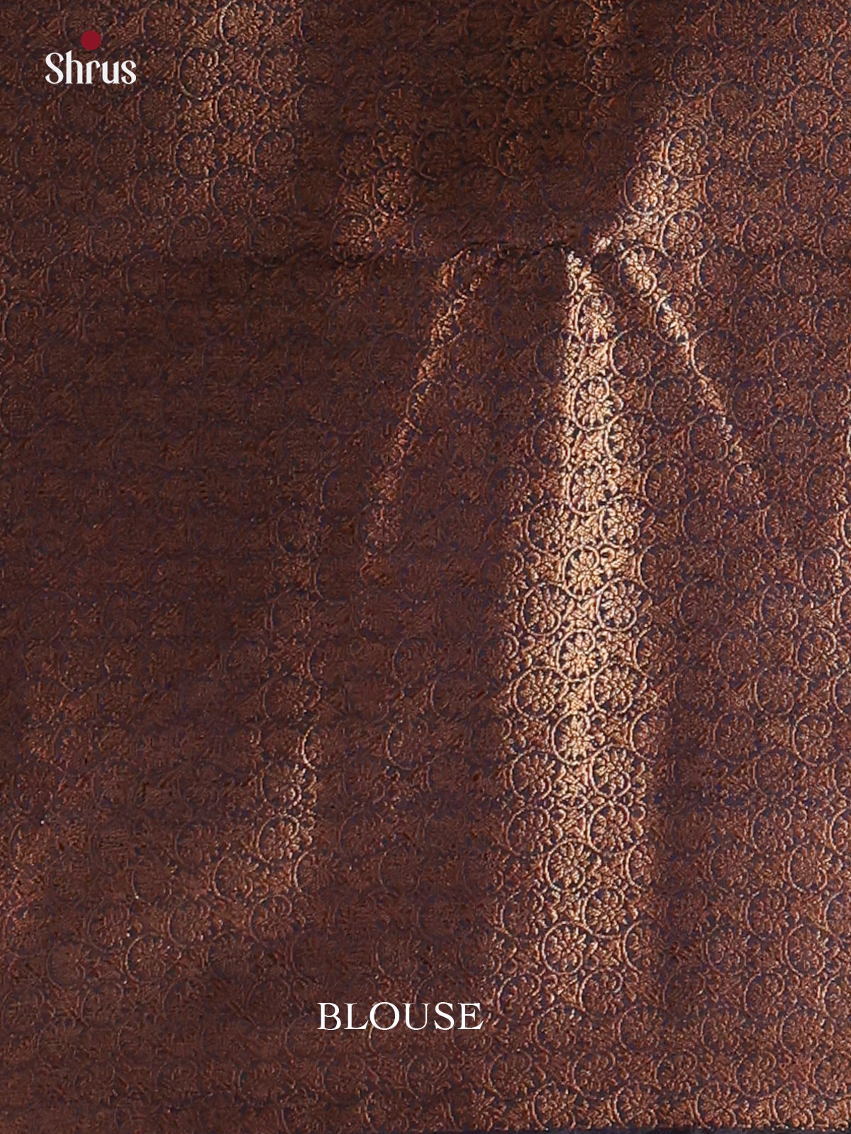 Maroon & Blue- Semi Jute Saree - Shop on Shrus.com