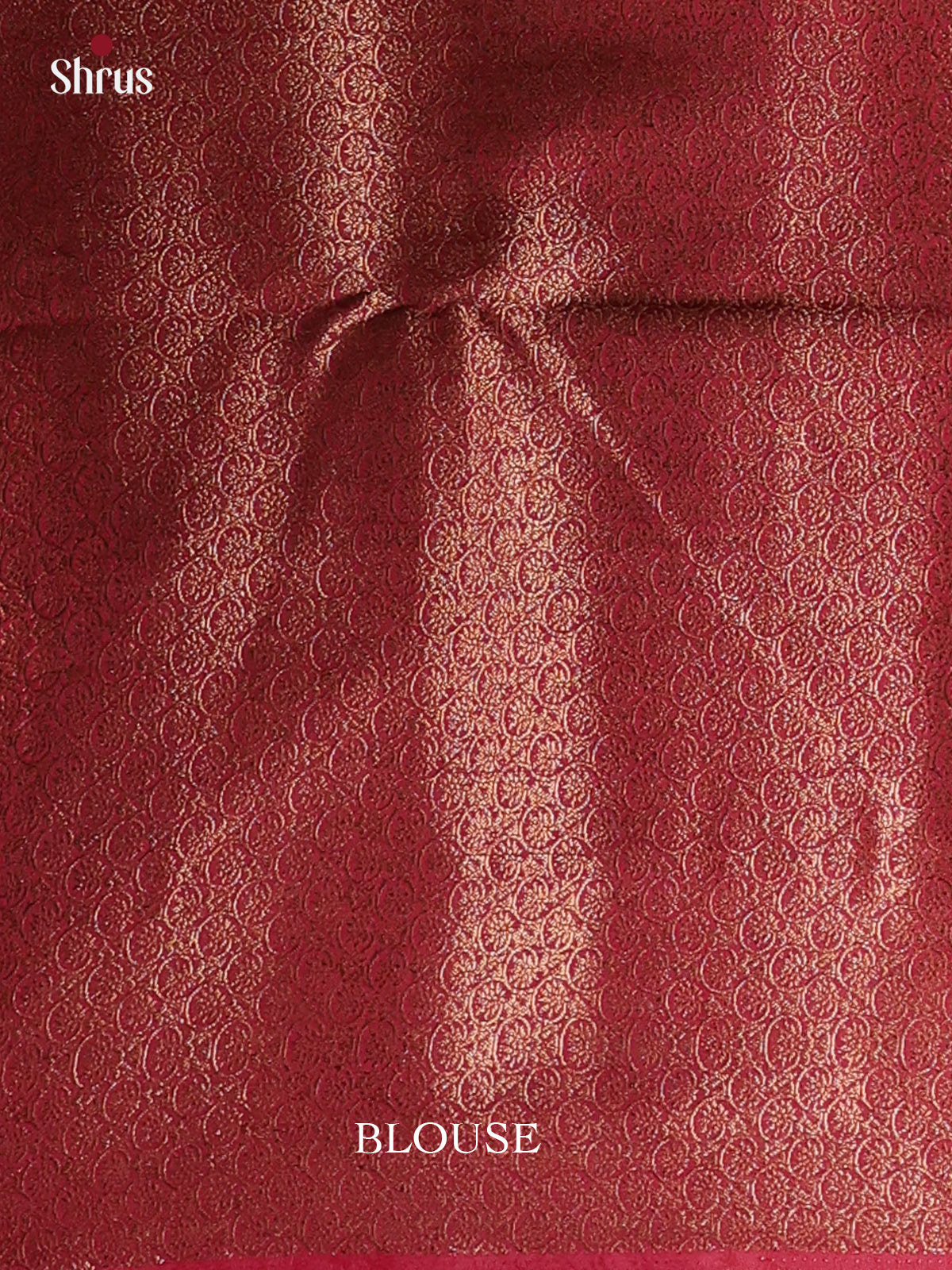 Green & Maroon - Semi Jute Saree - Shop on Shrus.com