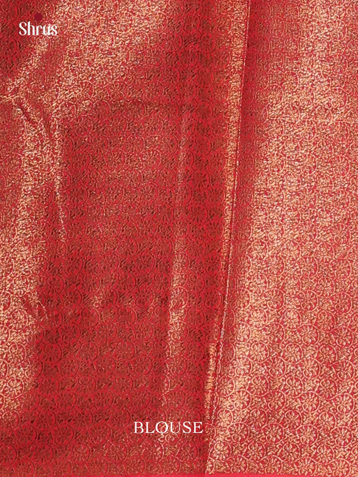 Mustard & Red - Semi Jute Saree - Shop on Shrus.com