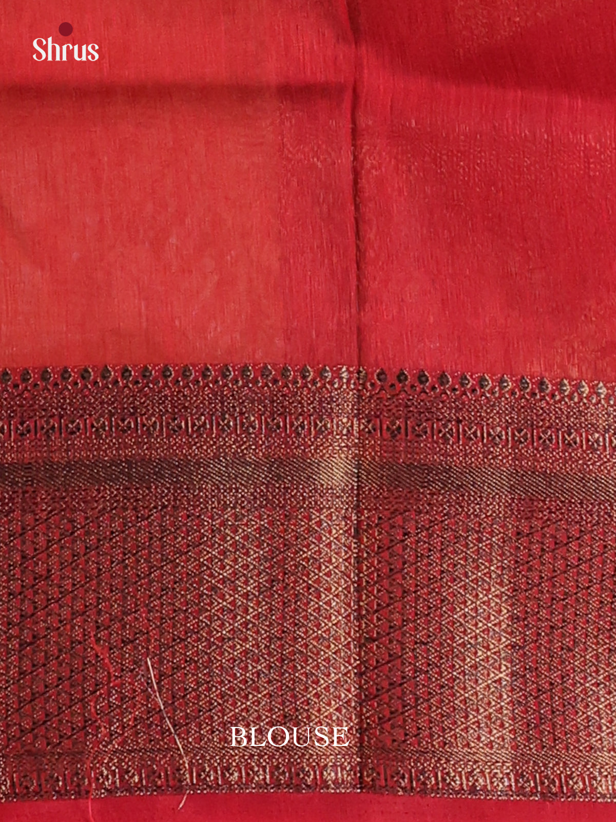 Beige & Maroon - Semi Jute Saree - Shop on Shrus.com