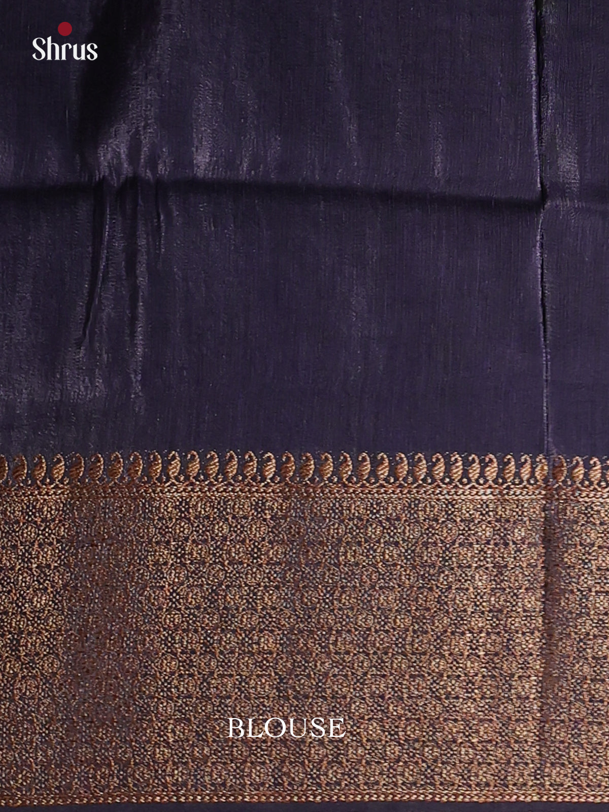 Teal Blue & Navy Blue - Semi Jute Saree - Shop on Shrus.com